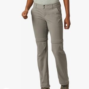 Columbia Women's Tan Saturday Trail ll Convertible Hiking Pants Size 4